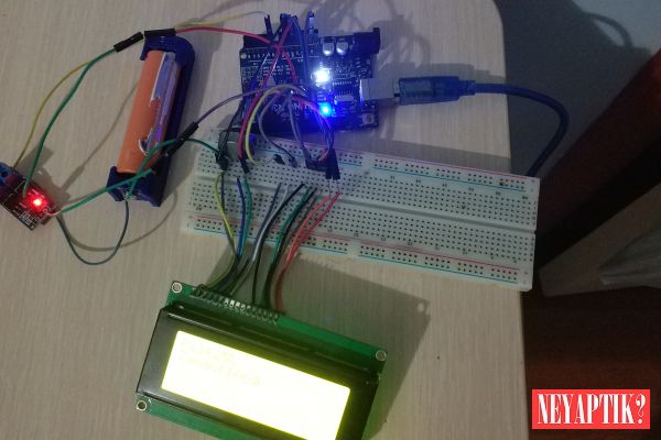 Arduino Pil Ölçer V2